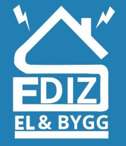 Logotype Ediz El & Bygg AB